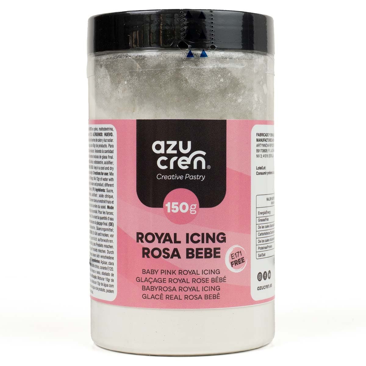 Royal Icing - Vaaleanpunainen pikeerijauhe, 150g