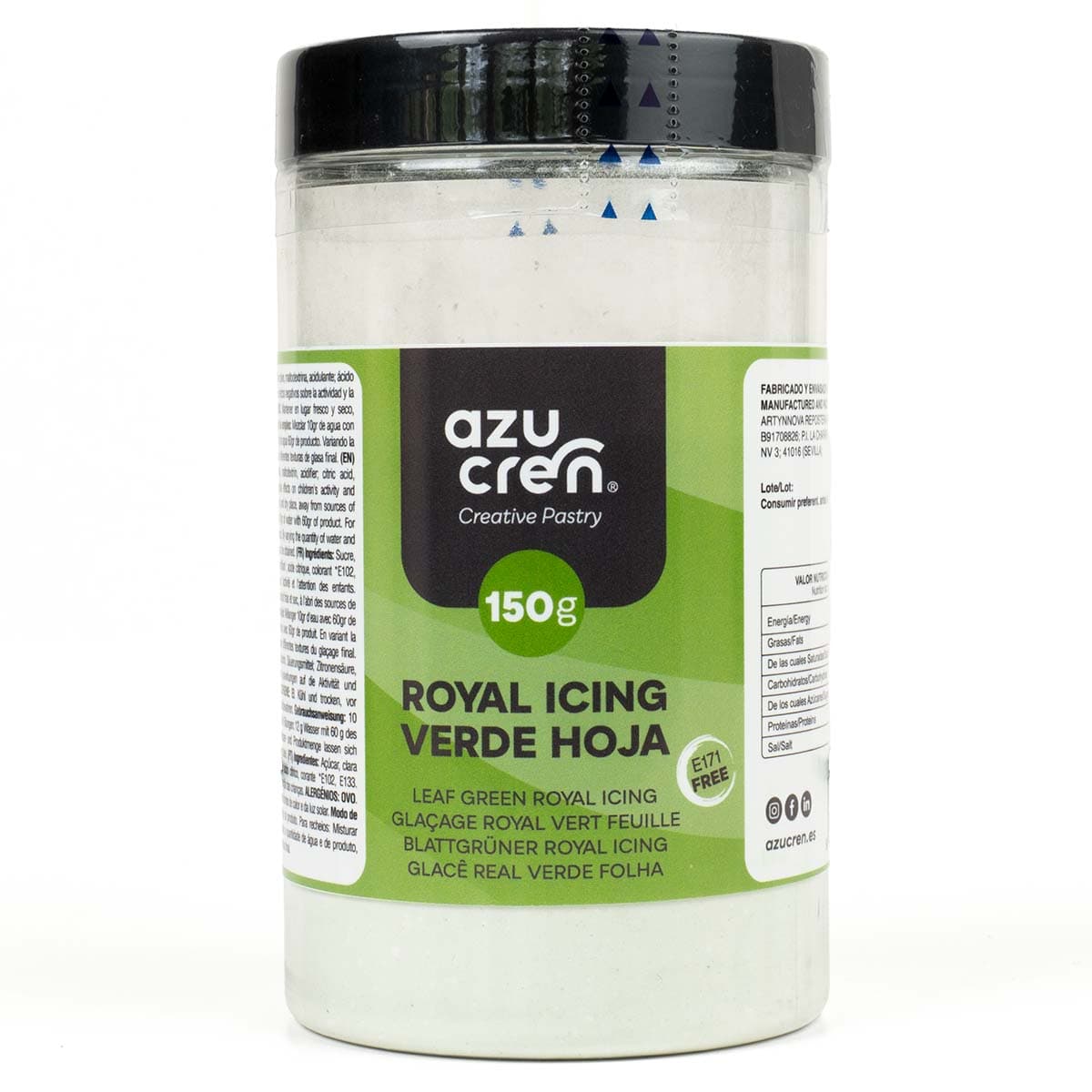 Royal Icing - Lehdenvihreä pikeerijauhe, 150g