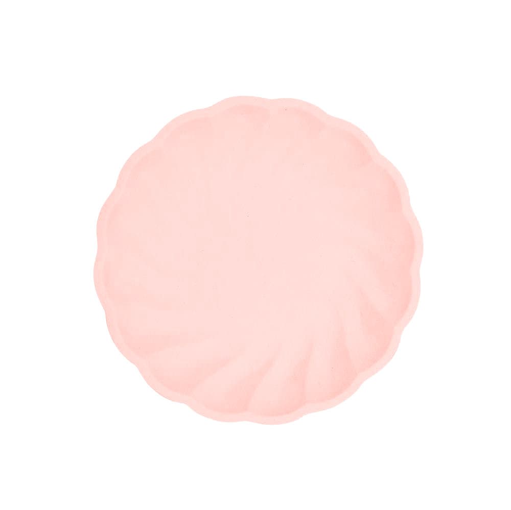 BIO lautanen - Lohenpunainen, 18cm, 6kpl