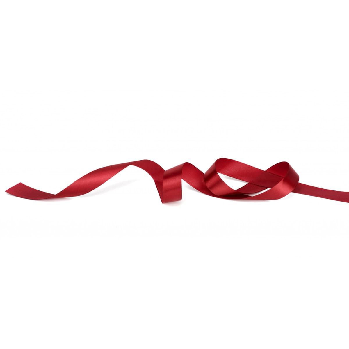 Satiininauha - Tummanpunainen, 1cm x 10m
