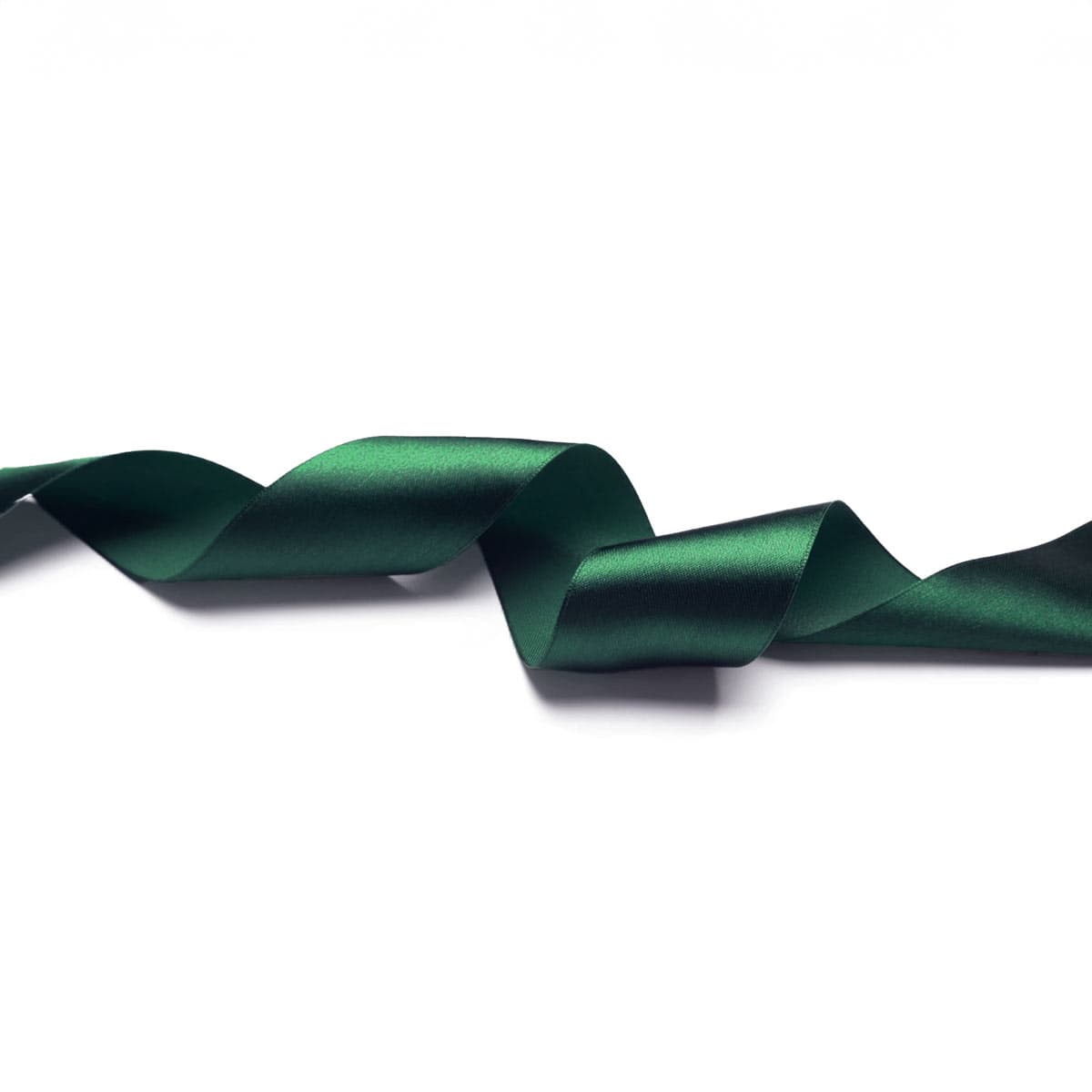 Satiininauha - Metsänvihreä, 2cm x 5m
