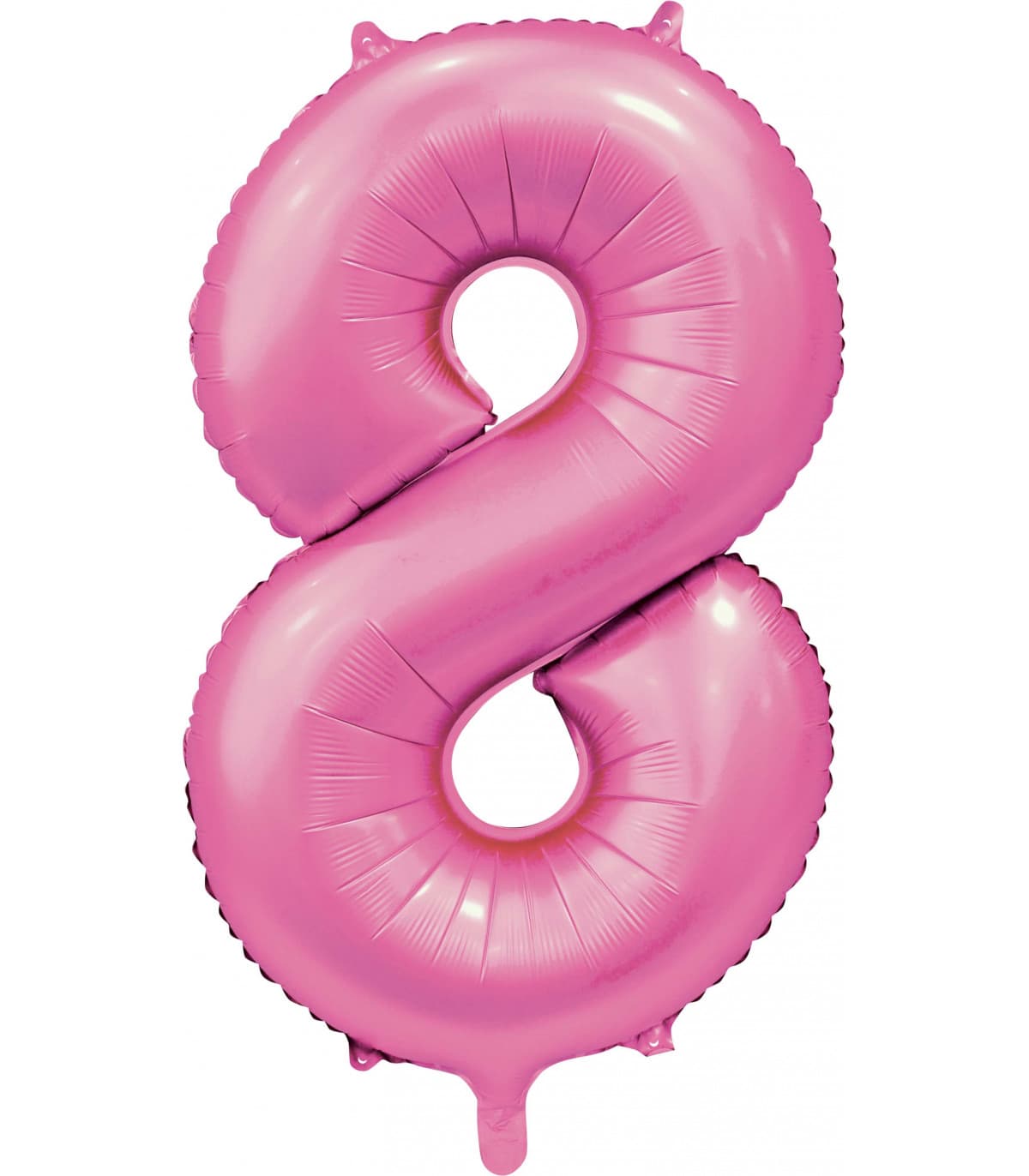 Numerofoliopallot - Satiini vaaleanpunainen, 86cm-8