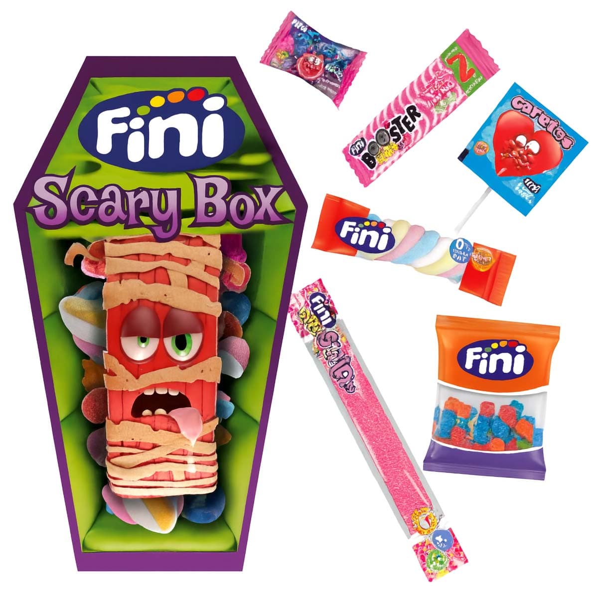 Fini Scary Box – Halloween herkkuarkku, 92 g