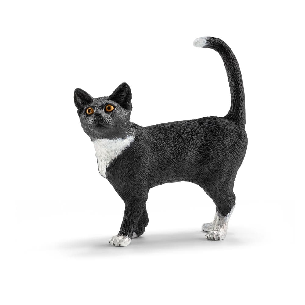 Schleich Seisova Musta Kissa, 6cm