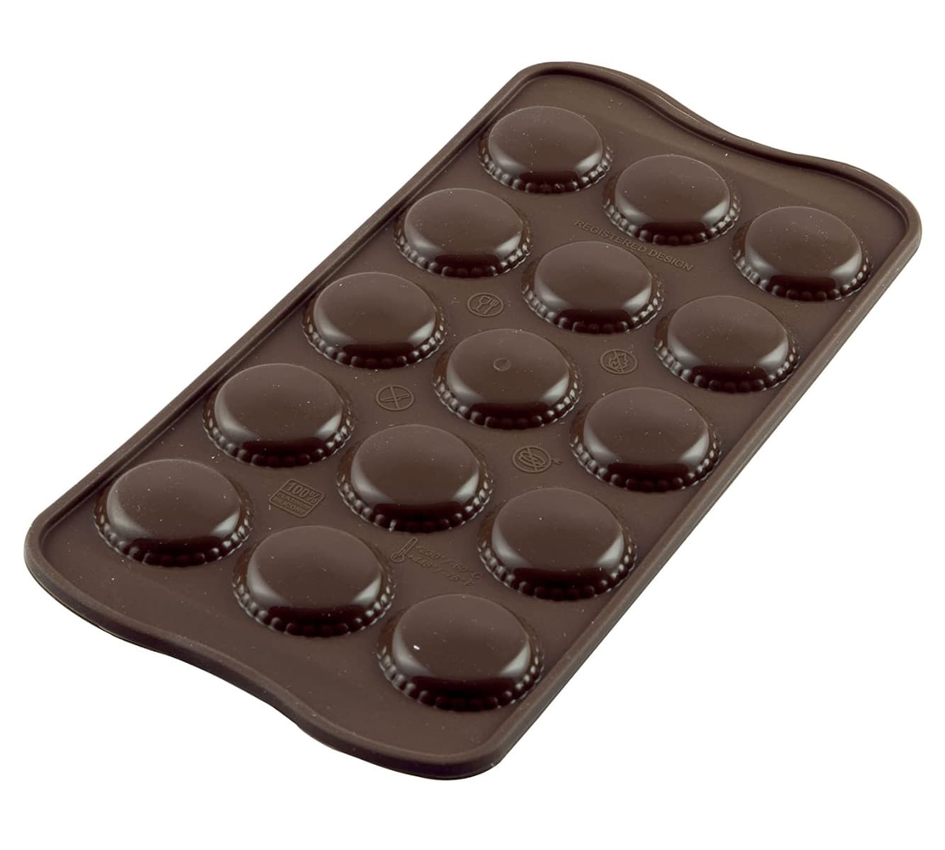 Silikoninen suklaamuotti - Macarons, 26mm