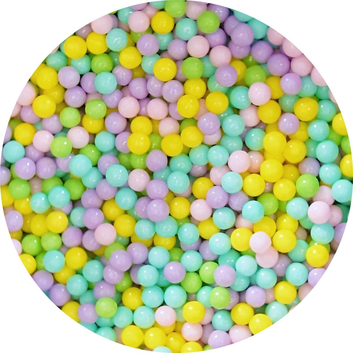 Sokerihelmet - Pastellisekoitus, 4 mm, 90 g