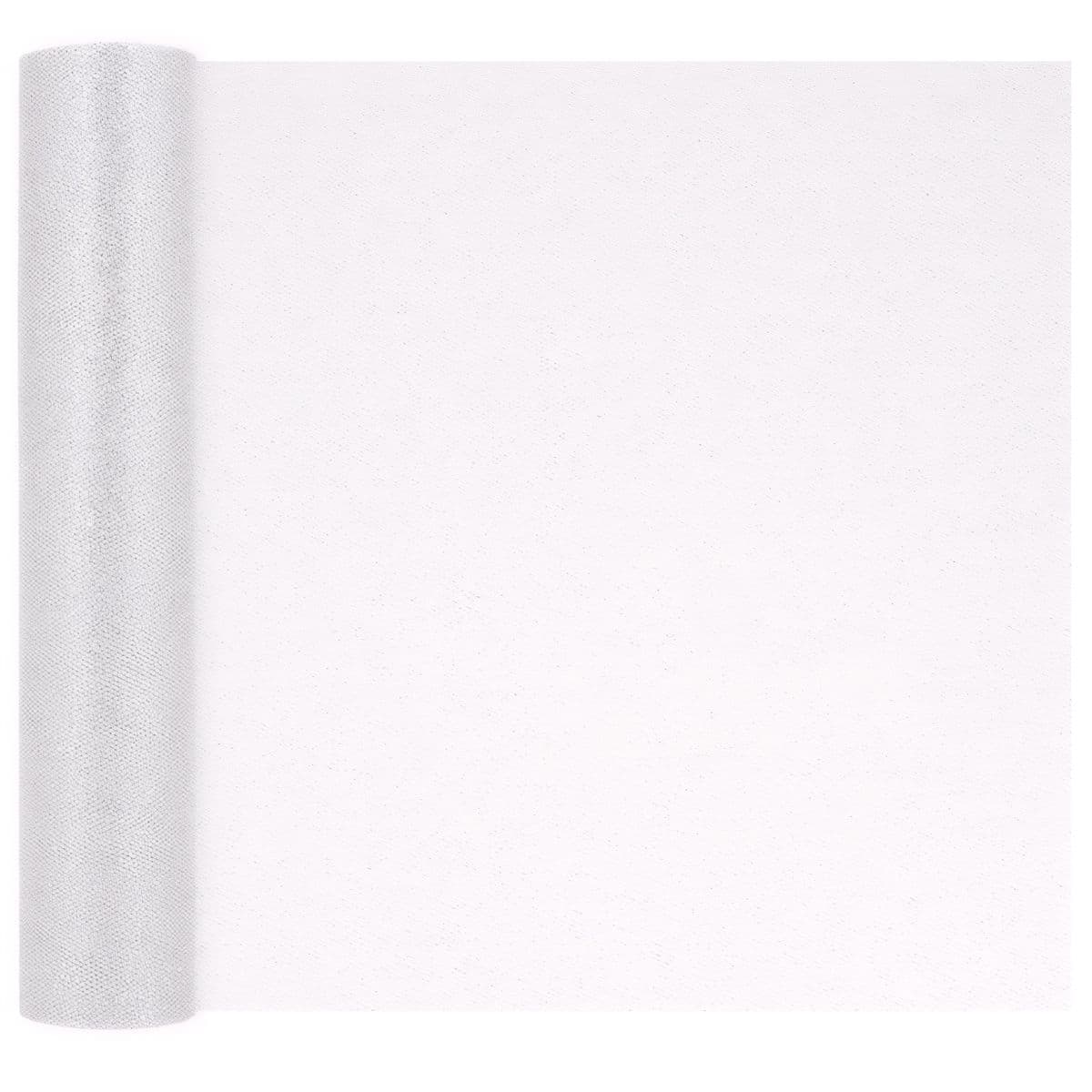 Tylli - Kimaltava hopea, 0,3 x 9 m