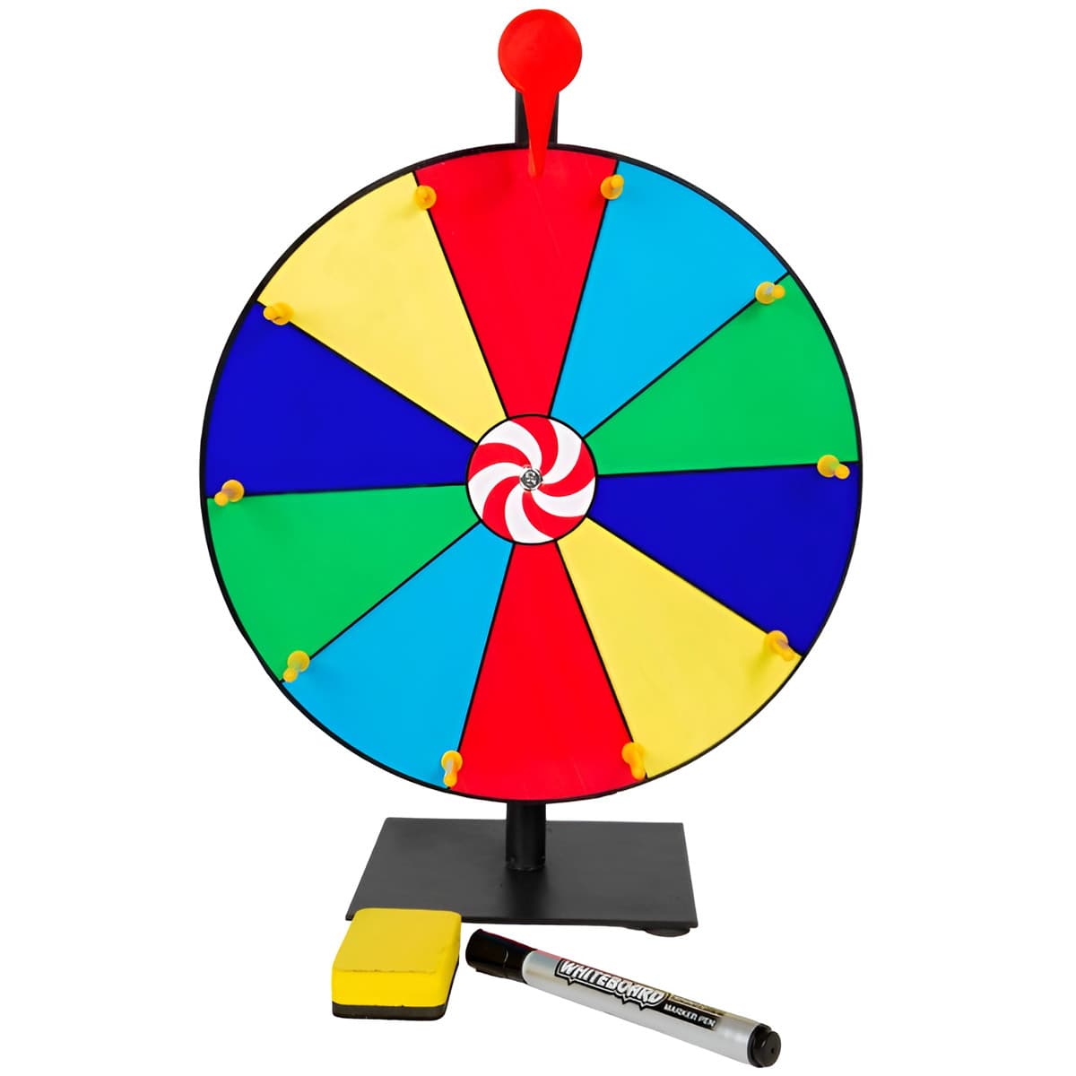 Onnenpyörä pyyhittävällä tussilla