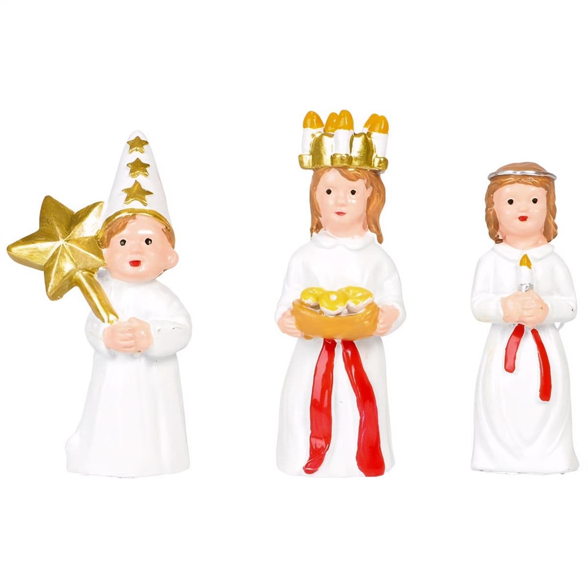 Miniatyyri - Lucia, lucianeito ja tähtipoika, 3 kpl