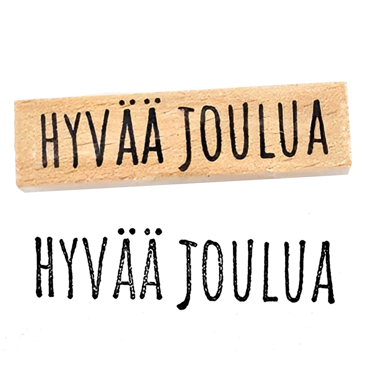 Leimasin - Hyvää Joulua, Ïsot kirjaimet
