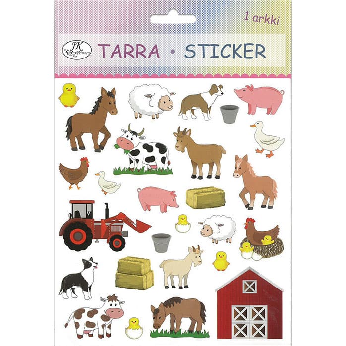 Tarra-arkki - Maatilan eläimet