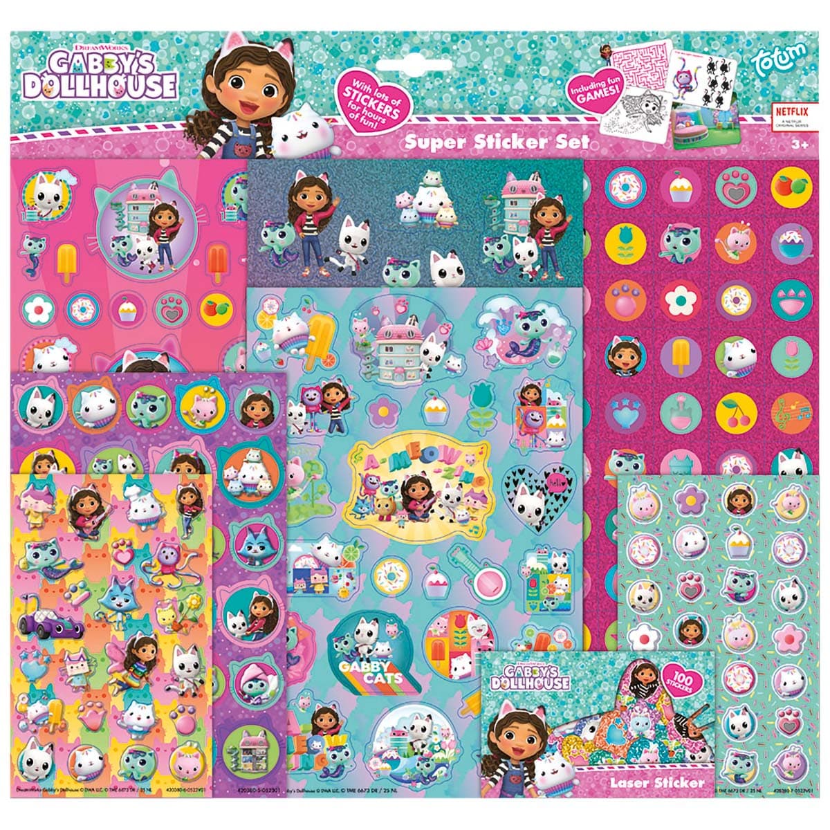 Mega tarrasetti - Gabby´s Dollhouse