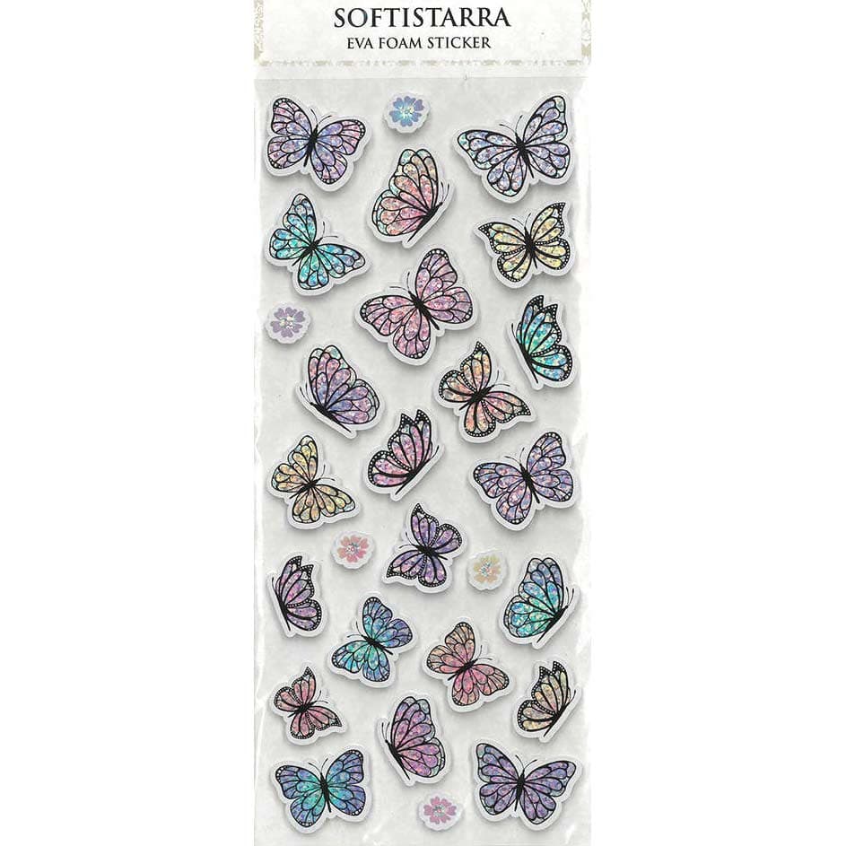 Softistarrat - Perhoset hologrammi, 1 arkki