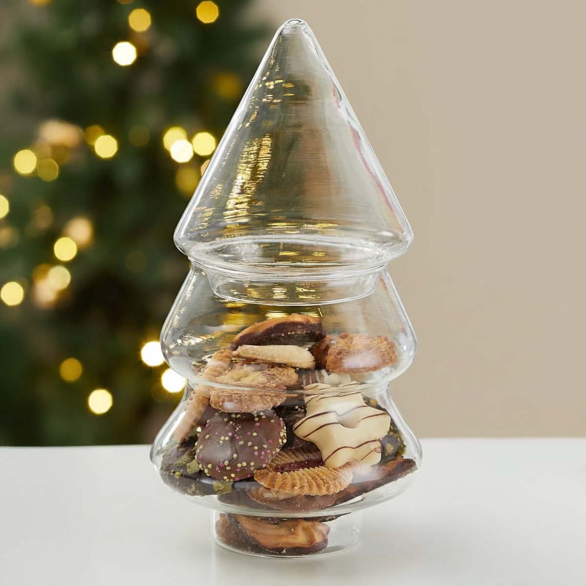 Lasipurkki - Kuusi 23,5 cm