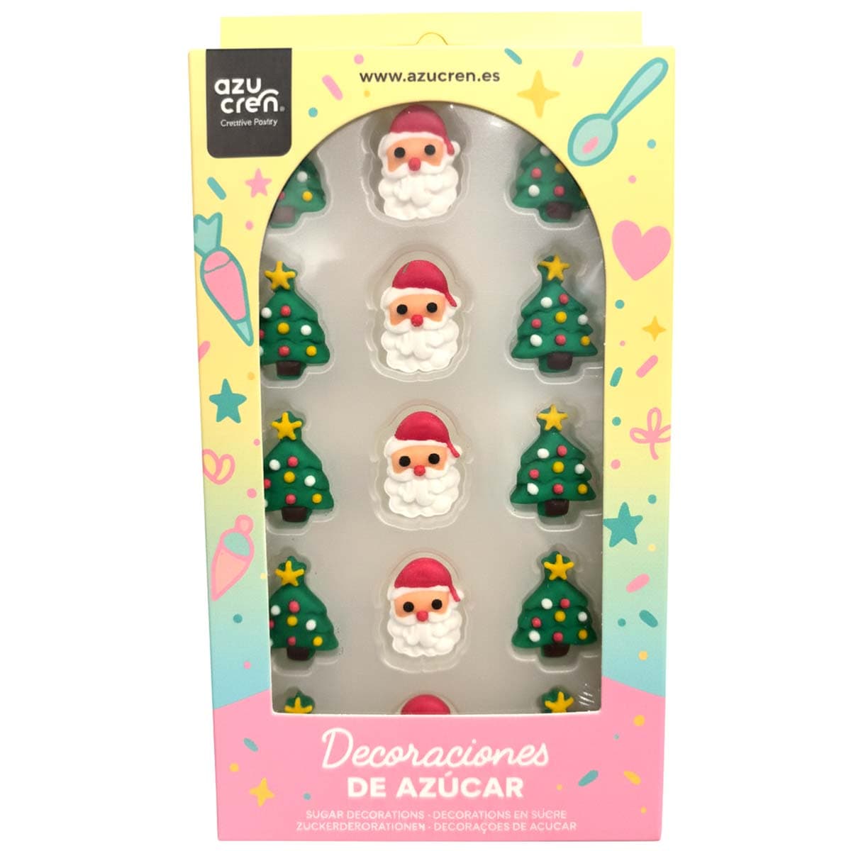 Sokerikoriste – Joulukuusi ja Joulupukki, 15 kpl