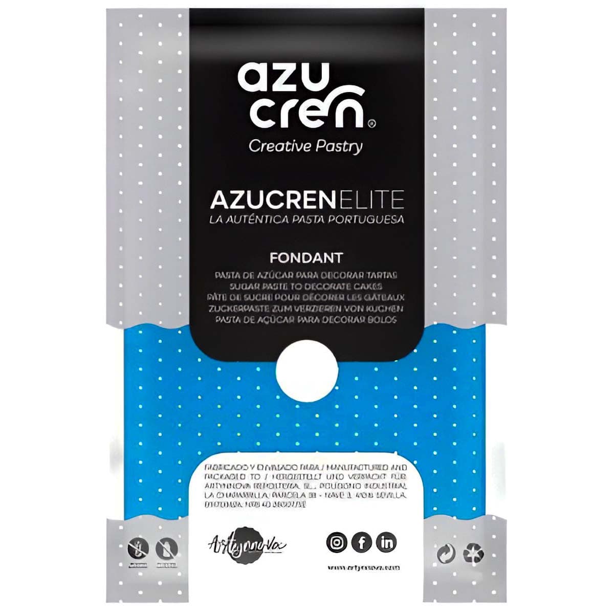Sokerimassa Sininen – Azucren Elite, 250 g