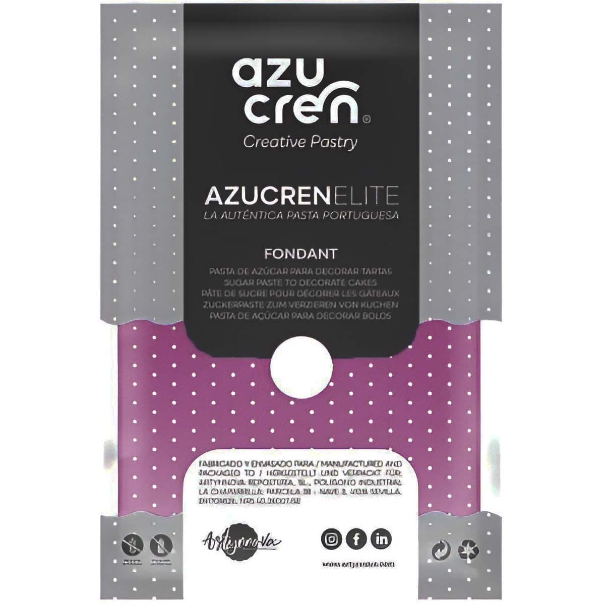 Sokerimassa Liila – Azucren Elite, 250 g