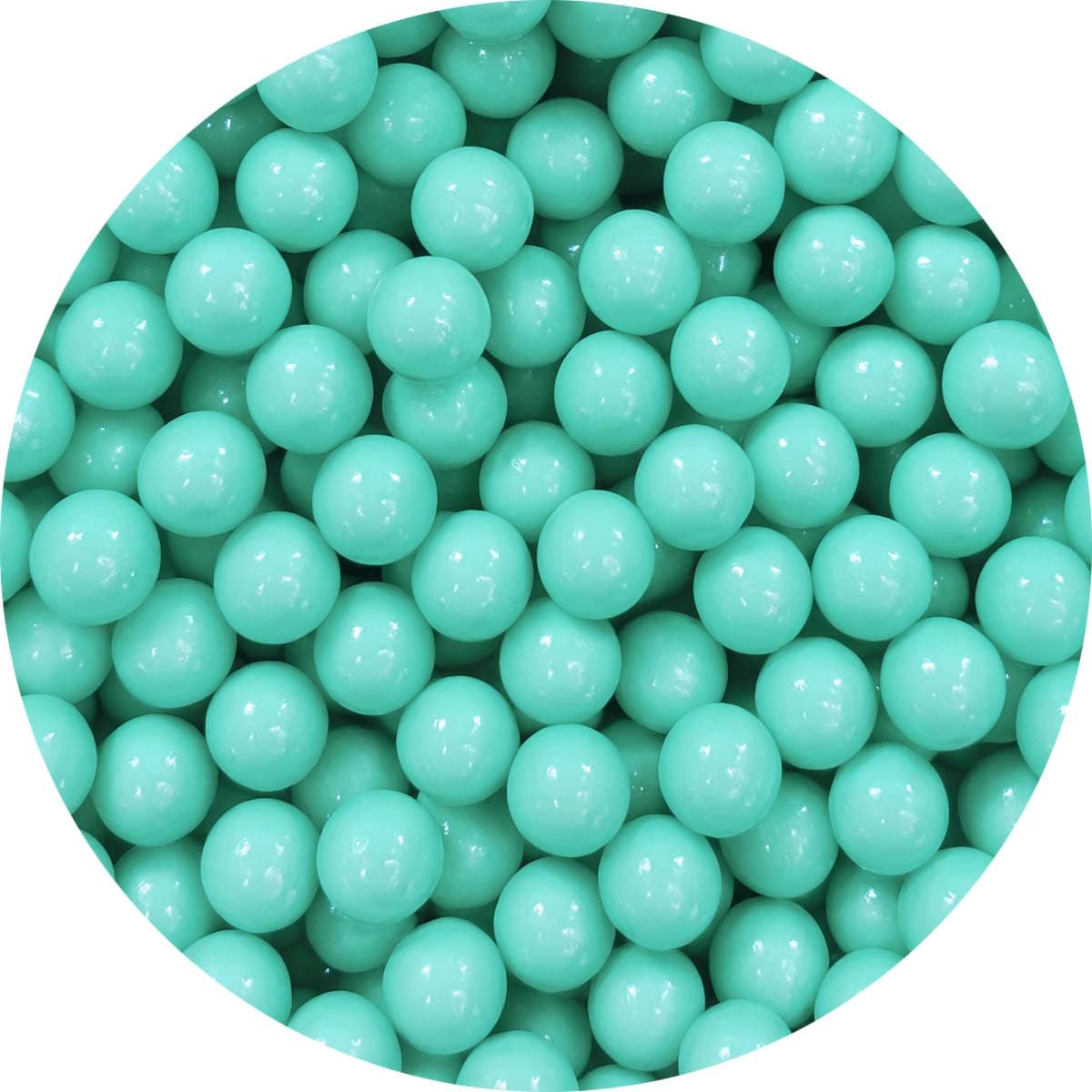 Sokerihelmet - Pastellinsiniset, 10 mm, 90 g