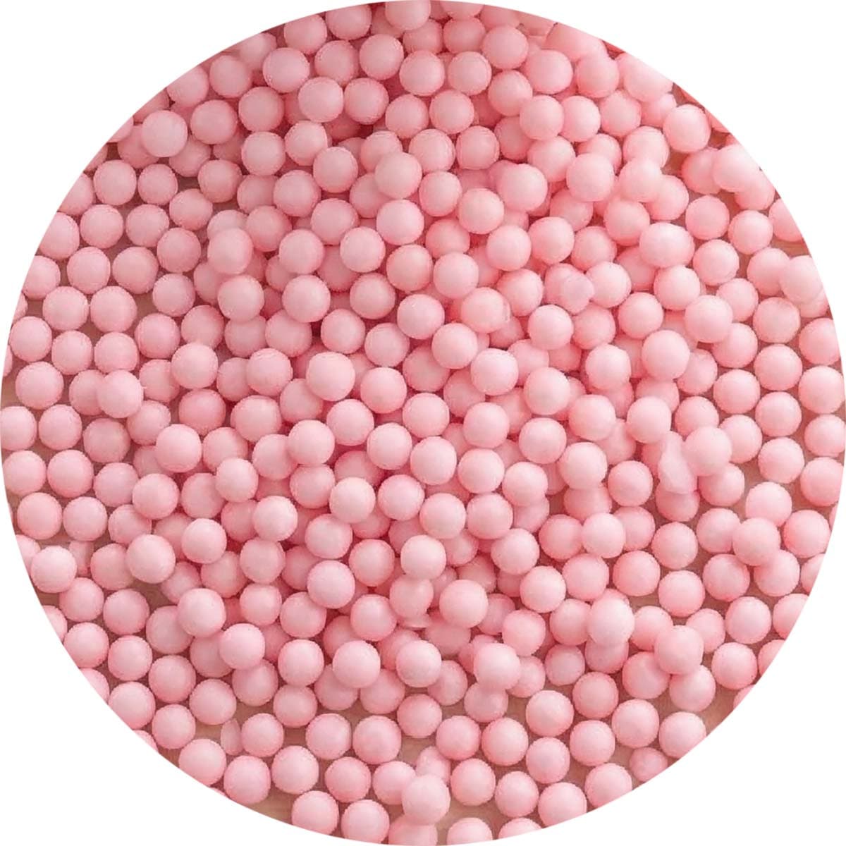 Sokerihelmet - Vaaleanpunaiset, 4 mm, 90 g