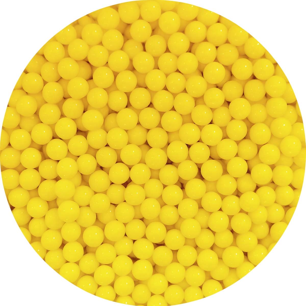 Sokerihelmet - Pastellinkeltaiset, 7 mm, 90 g