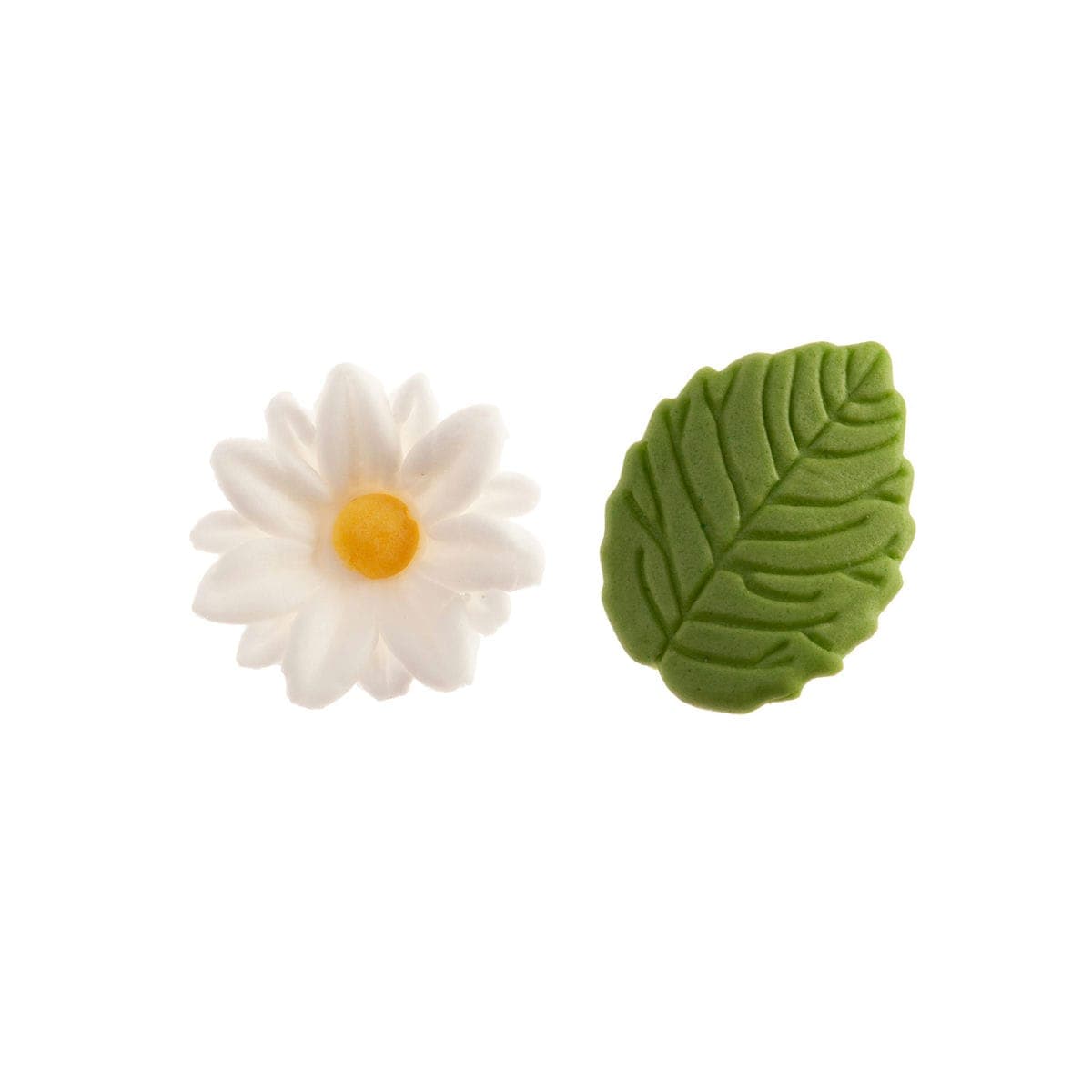 Syötävät kukat ja lehdet - Valkoinen/Vihreä