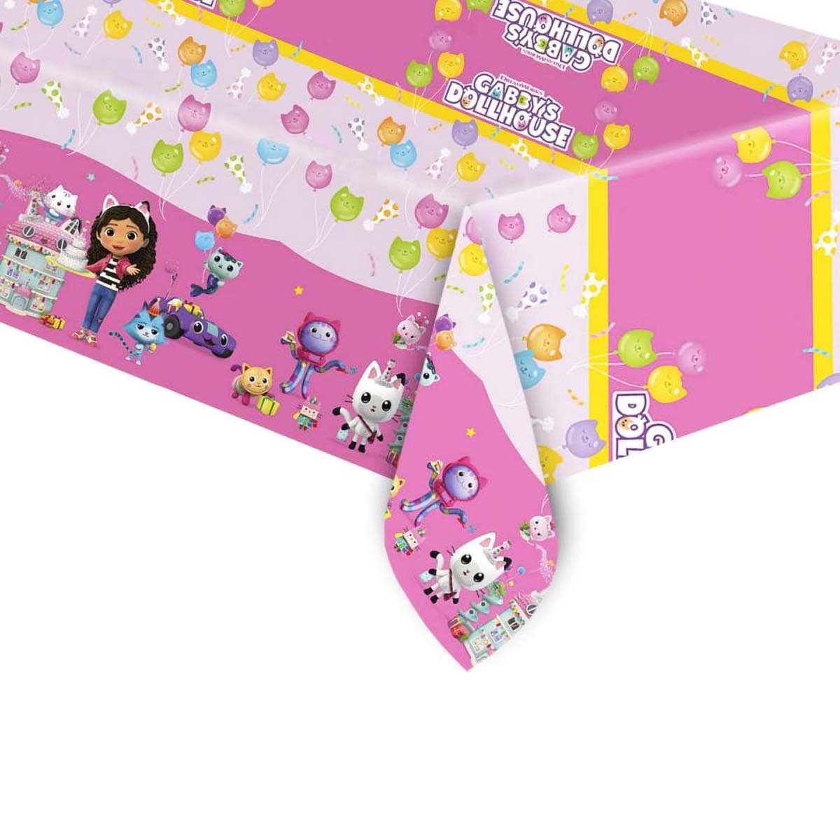 Muovinen Pöytäliina - Gabby´s Dollhouse, 120 x 180 cm