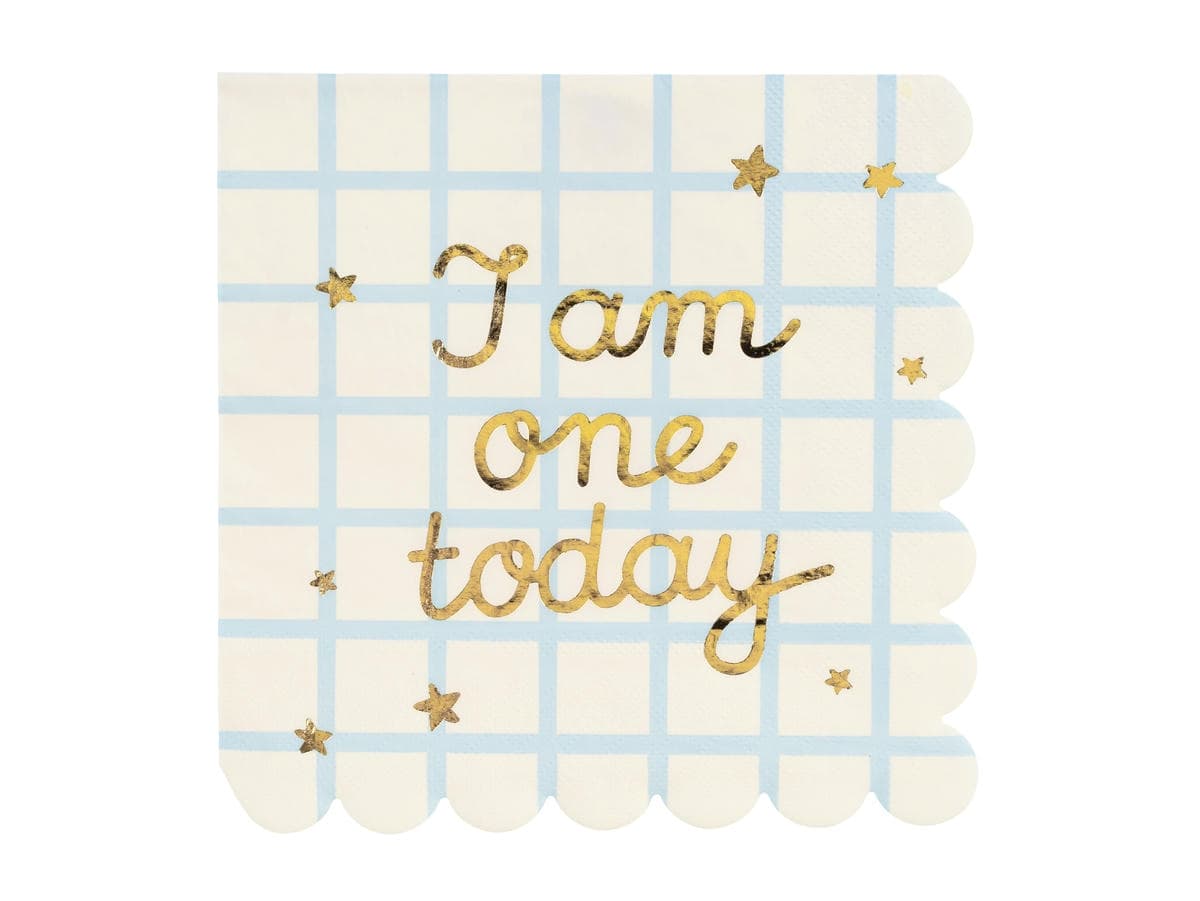 Lautasliinat - "I am one today", kultafolio, 12kpl