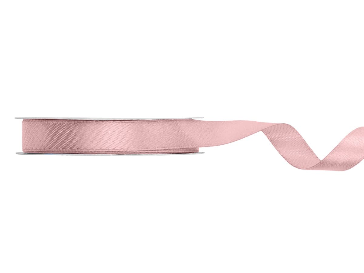 Satiininauha - Light Dusty Rose , 12mm x 25m