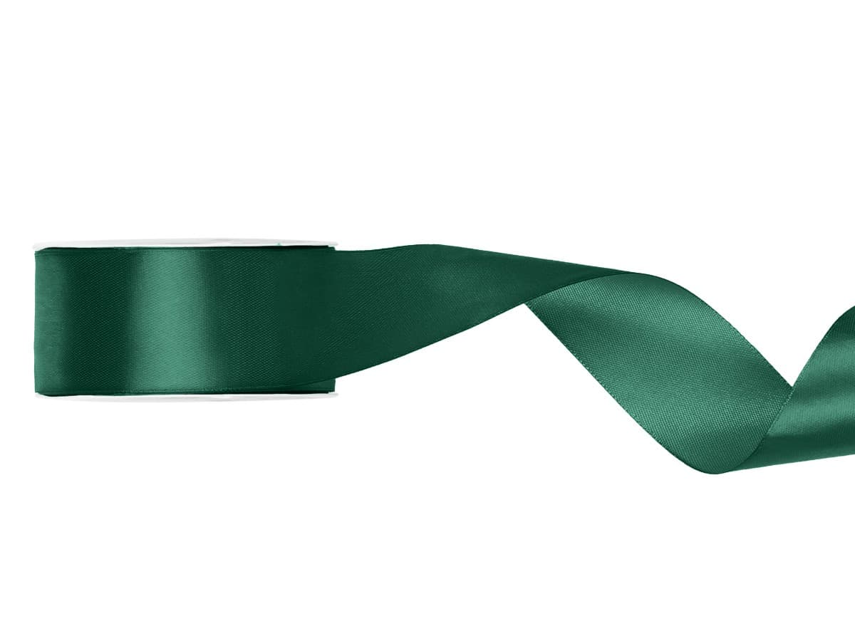 Satiininauha - Bottle green, 38mm x 25m