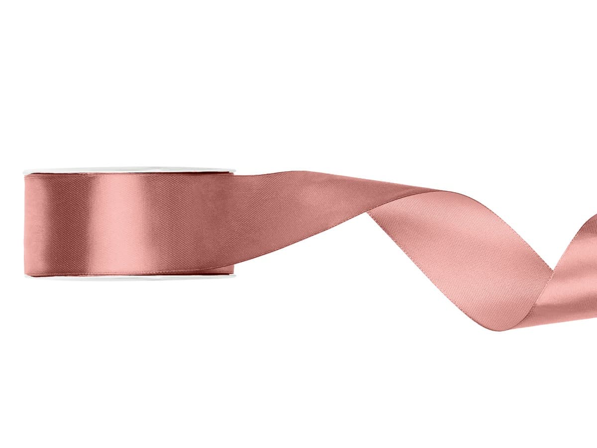 Satiininauha - Dusty Rose , 38mm x 25m