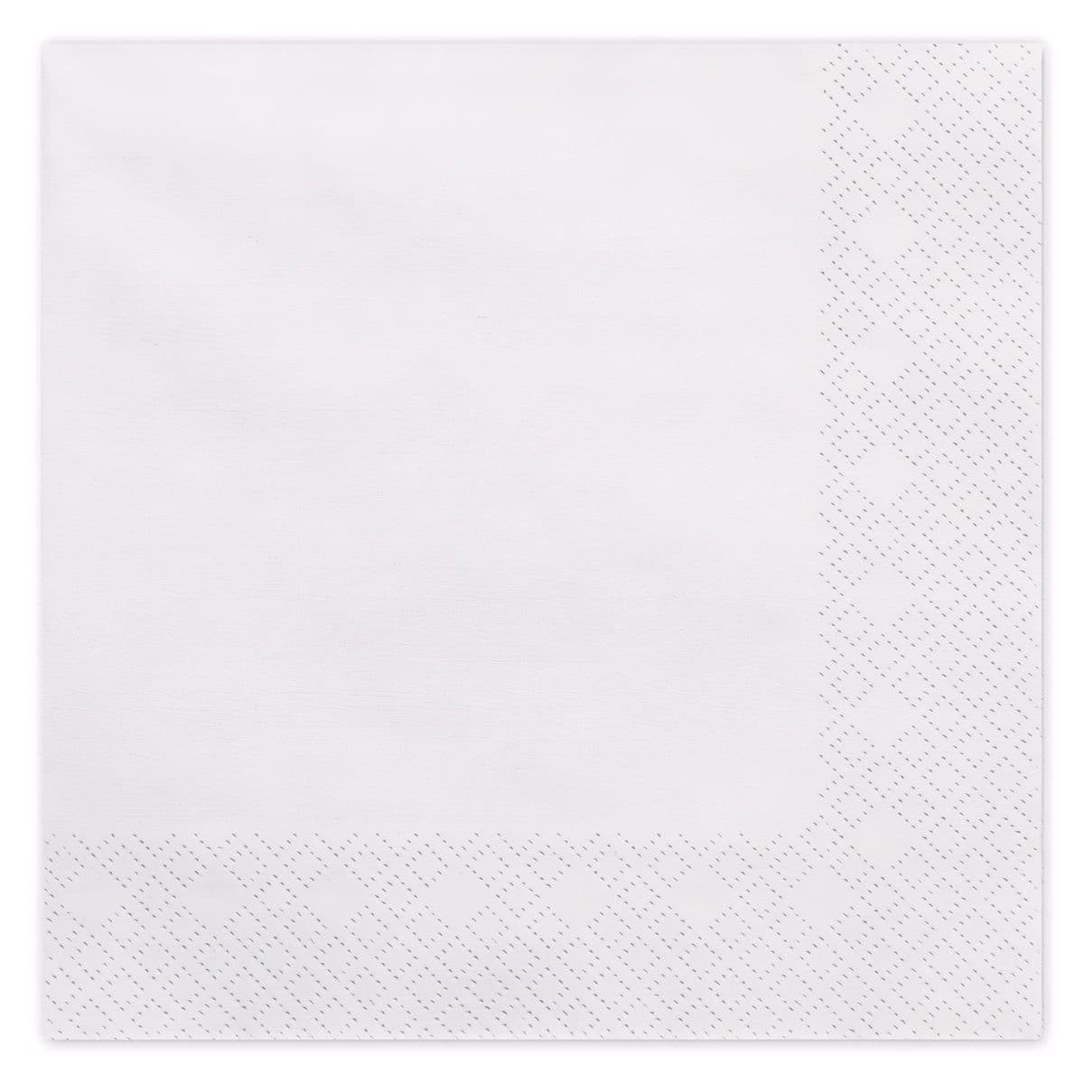 Lautasliinat - valkoinen, 33 x 33 cm, 20 kpl