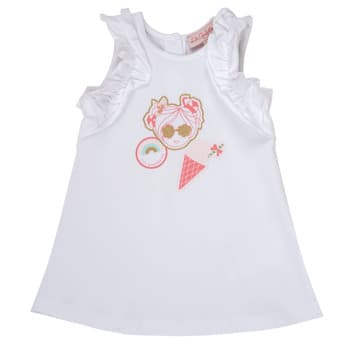 Lyhyt mekko Lili Gaufrette  NAVETTE  6 kuukautta