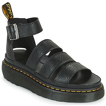 Korokepohjaiset sandaalit Dr. Martens  CLARISSA II QUAD BLACK MILLED NAPPA  42