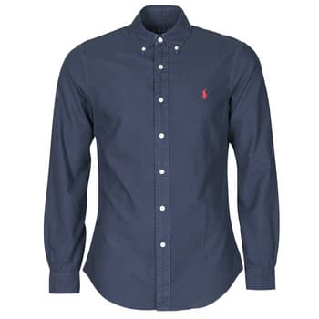 Pitkähihainen paitapusero Polo Ralph Lauren  CHEMISE CINTREE SLIM FIT EN OXFORD LEGER TYPE CHINO COL BOUTONNE  EU L