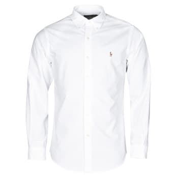 Pitkähihainen paitapusero Polo Ralph Lauren  CHEMISE AJUSTEE EN OXFORD COL BOUTONNE  LOGO PONY PLAYER MULTICO  EU S