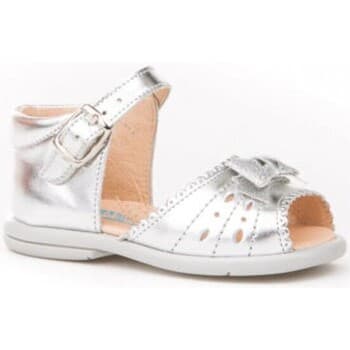 Tasaiset sandaalit Angelitos  924 Sandalia Plata  18