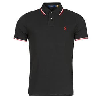 Lyhythihainen poolopaita Polo Ralph Lauren  POLO COUPE DROITE EN COTON BASIC MESH COL RAYE  EU L