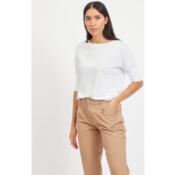 Paita Vila  Scoop Top O Neck - White  EU M