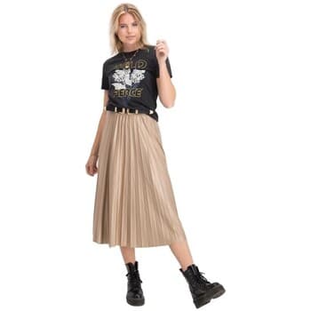 Midi-hameet Vila  Nitban Midi Skirt - Sand Shell  EU M