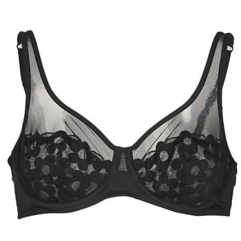 Kaarituetut rintaliivit DIM  GENEROUS MOD BRODERIE  90B