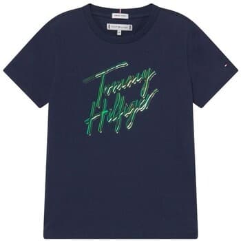 Lyhythihainen t-paita Tommy Hilfiger  KG0KG05870 C87  12 vuotta