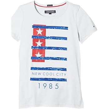 Lyhythihainen t-paita Tommy Hilfiger  KG0KG01624 100  10 vuotta