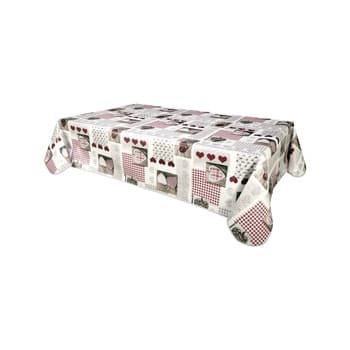 Pöytäliina Habitable  BERNEIX - BLANC - 140X250 CM  140x250 cm