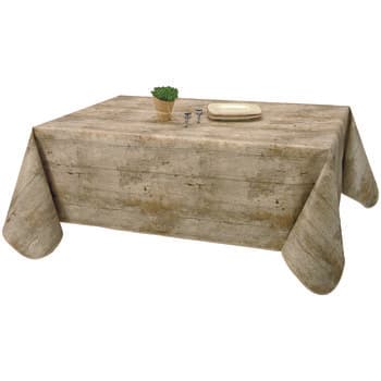 Pöytäliina Habitable  COTTAGE NATUREL - MARRON - 140X200 CM  140x200 cm