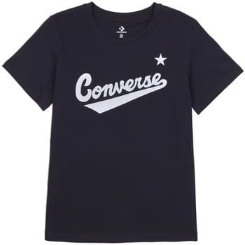 Lyhythihainen t-paita Converse  Scripted Wordmark Tee  EU S