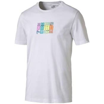 Lyhythihainen t-paita Puma  Multicolor Graphic  EU L