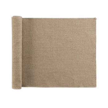 Pöytäliina Douceur d intérieur  CHEMIN DE TABLE 35 x 140 CM JUTE UNI LENY  Yksi Koko