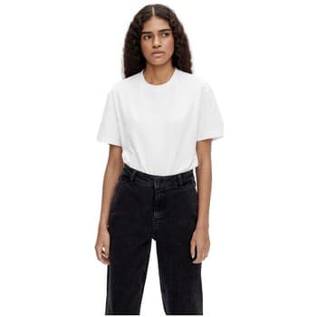 Lyhythihainen t-paita Object  Fifi T-Shirt - Bright White  EU S