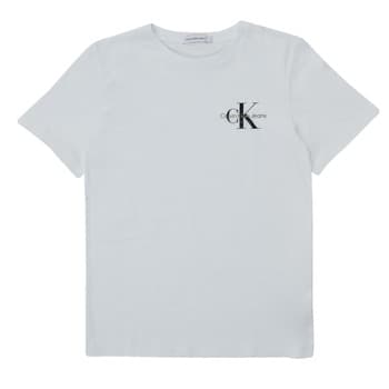 Lyhythihainen t-paita Calvin Klein Jeans  CHEST MONOGRAM TOP  8 vuotta