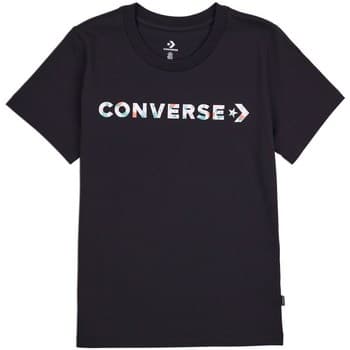 Lyhythihainen t-paita Converse  Floral Logo Graphic  EU S